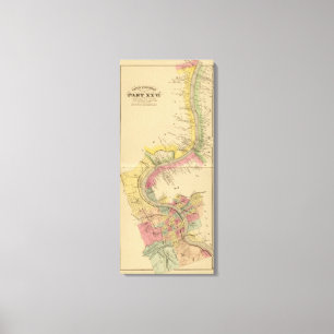 Lienzo El río Ohio y valle superiores 9