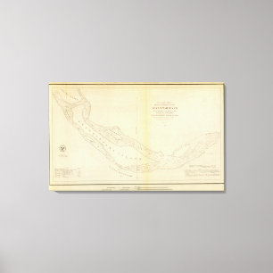 Lienzo El río Savannah