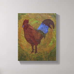 Lienzo El Rooster