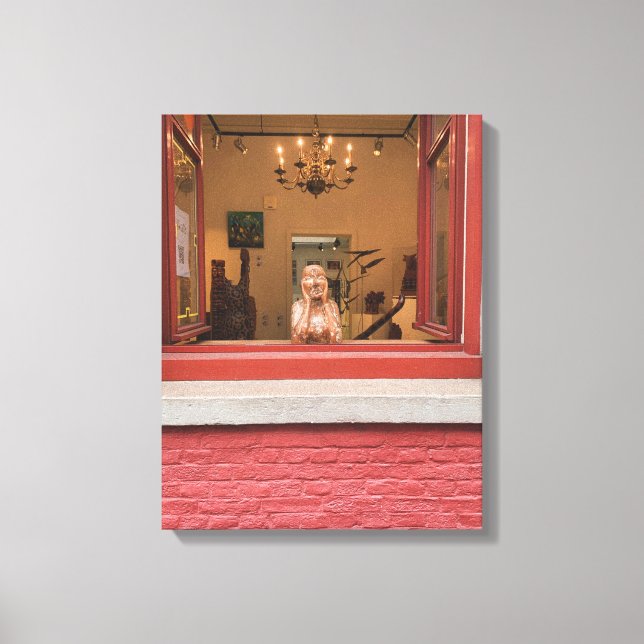 Lienzo El rostro de Brujas (Anverso)