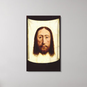 Lienzo El rostro sagrado, c.1450-60