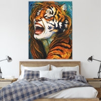 El rugido del corazón salvaje - Tigres coloridos