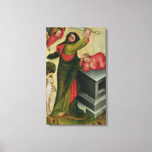 Lienzo El sacrificio de Isaac del alto altar