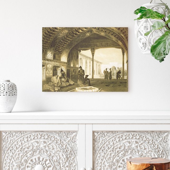 Lienzo El Salón de los Espejos en el Palacio del Sardar d (Subido por el creador)