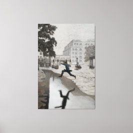 Lienzo El salto, estilo personalizado