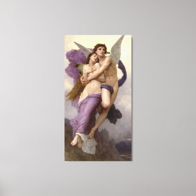 Lienzo El secuestro de Psyche (L'enlèvement de Psyché) (Anverso)