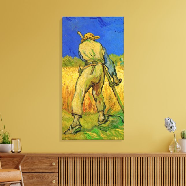 Lienzo El segador (según Millet) por Vincent van Gogh (Insitu (Sala de estar))