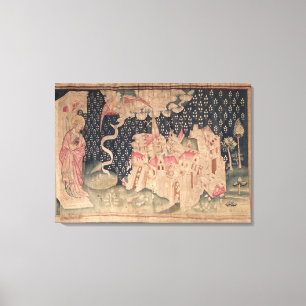 Lienzo El segundo ángel anuncia la caída de Babilonia