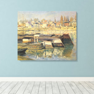Lienzo El Sena en Asnieres por Claude Monet