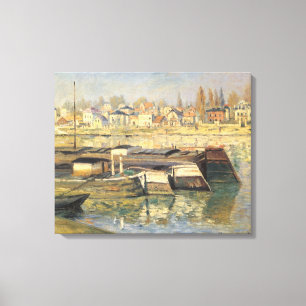 Lienzo El Sena en Asnieres por Claude Monet