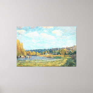 Lienzo El Sena en Saint-Cloud Alfred Sisley