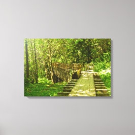 Lienzo El sendero de la flúor