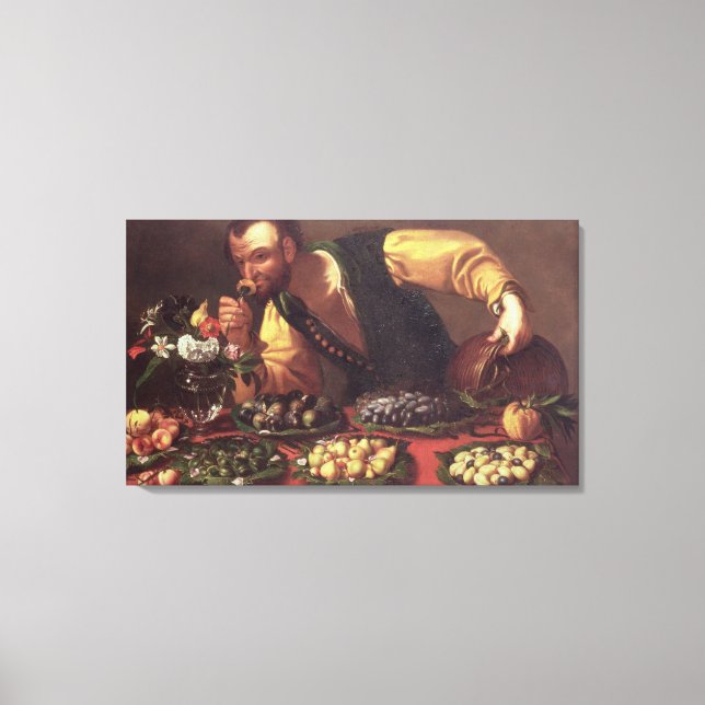 Lienzo El sentido del olor (Anverso)