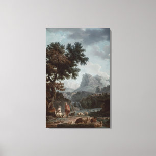 Lienzo El Shepherdess alpino