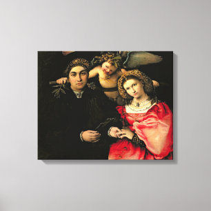 Lienzo El signor Marsilio Cassotti y su esposa Faustina
