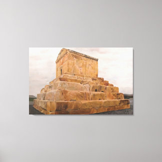 Lienzo El Silencio Eterno de Pasargadae