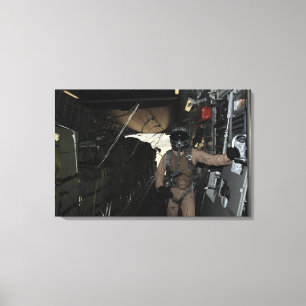 Lienzo El sistema de envío de envase lía A.C. de la