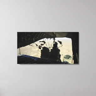 Lienzo El sistema de envío de envase lía la salida