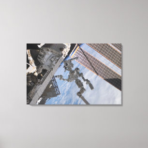 Lienzo El sistema robótico Canadiense-construido 2 de