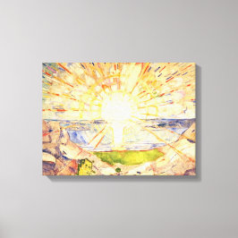 Lienzo El Sol De Edvard Munch