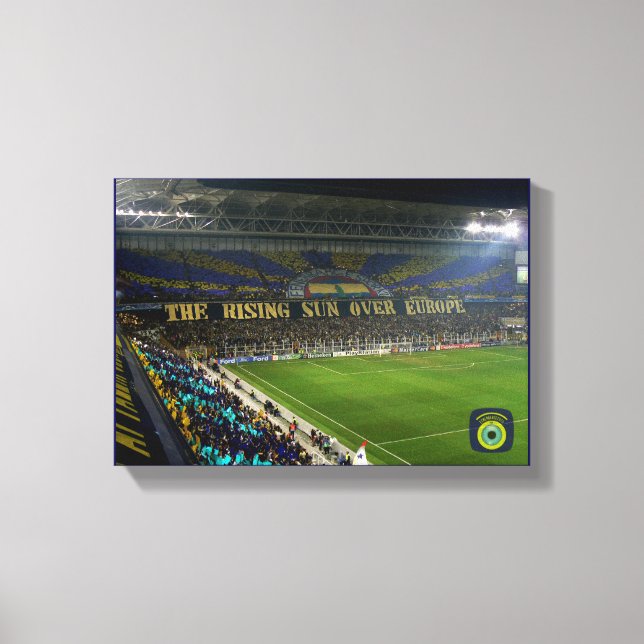 Lienzo El sol naciente sobre Europa - Coreografía (Anverso)