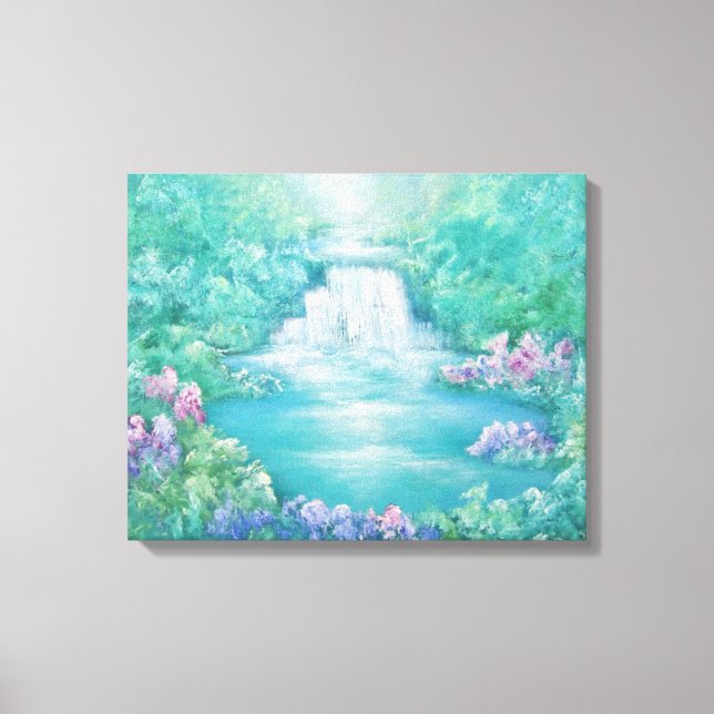 Lienzo El sonido del agua 2012 (Anverso)