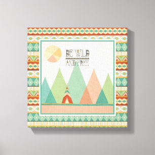 Lienzo El sudoeste Geo el II  esté salvaje y libre