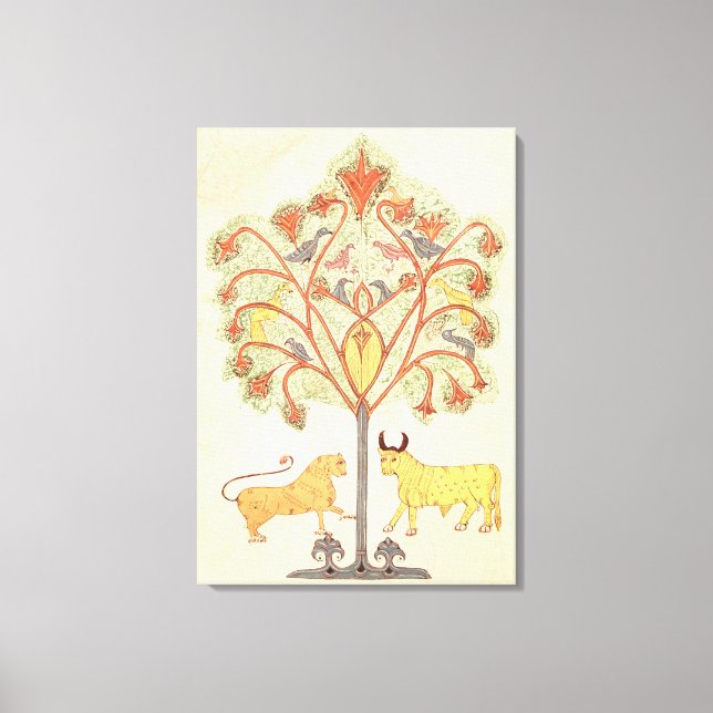 Lienzo El sueño del Nabucodonosor de la Biblia (Anverso)