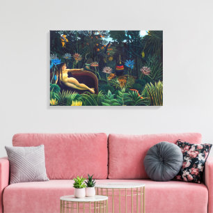 Lienzo El Sueño Henri Rousseau