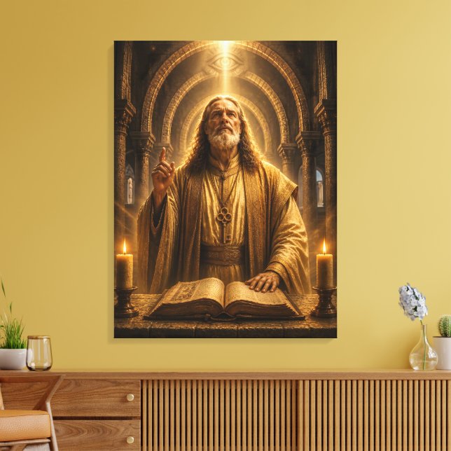 Lienzo El Sumo Sacerdote (Insitu (Sala de estar))