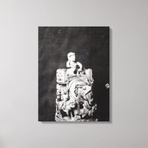 Lienzo El tablero de ajedrez de Charlemagne