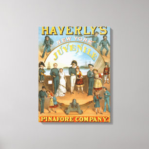 Lienzo El teatro 2 de Haverly en Nueva York