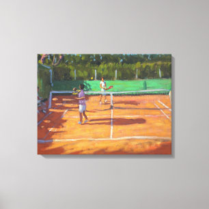 Lienzo El tenis practica el d'adge Francia 2013 del