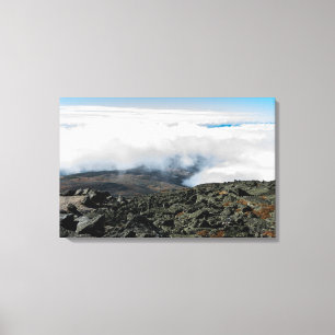 Lienzo El terreno rocoso de la Cumbre de Washington