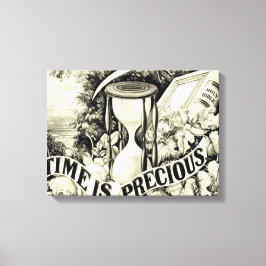 Lienzo El Tiempo De Vintage Es Precioso
