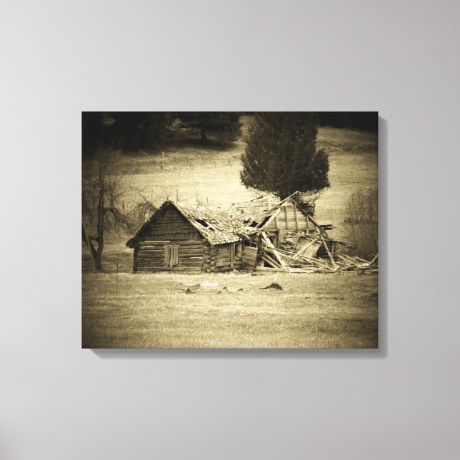 Lienzo El tiempo toma su peaje de djoneill (Anverso)