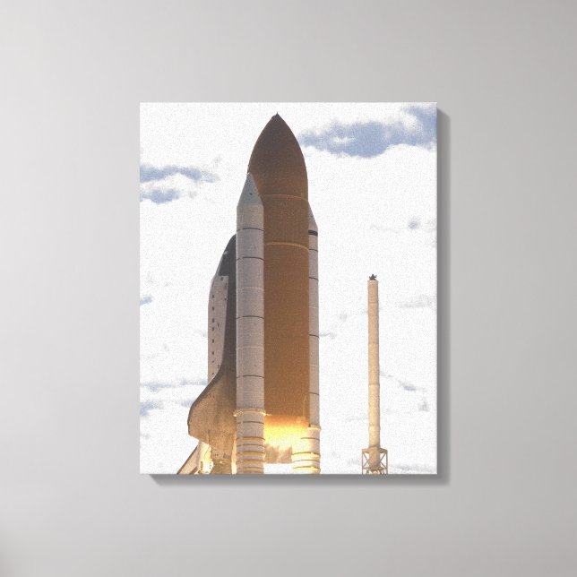 Lienzo El transbordador espacial Atlantis se retira 16 (Anverso)