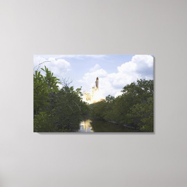 Lienzo El transbordador espacial Atlantis se retira 25 (Anverso)