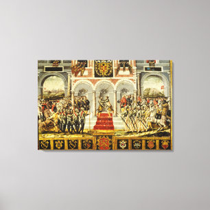 Lienzo El tratado de Cateau-Cambresis