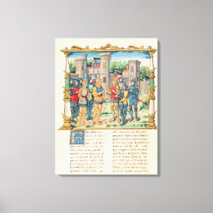 Lienzo El tratado de Conflans