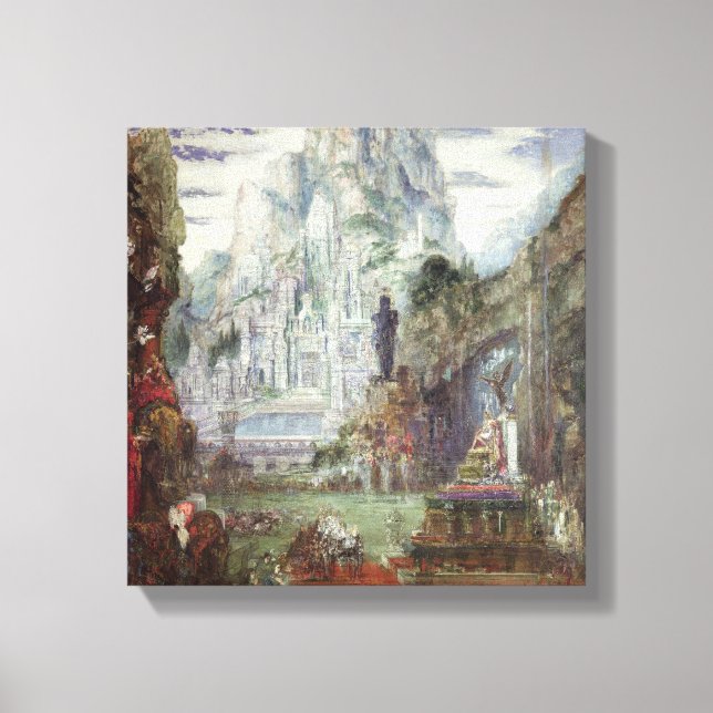 Lienzo El triunfo de Alejandro Magno (Anverso)