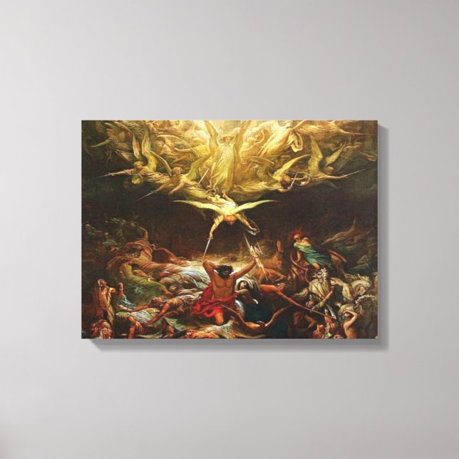 Lienzo El Triunfo Del Cristianismo Por Gustave Dore (Anverso)