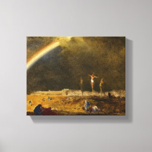 Lienzo El triunfo en el Calvario, 1874 de George Inness