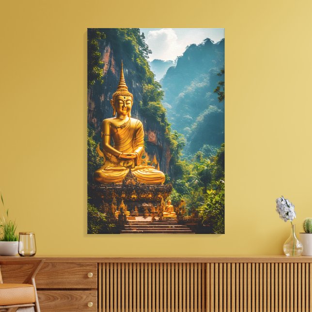 Lienzo El Trono Eterno de Siam (Insitu (Sala de estar))