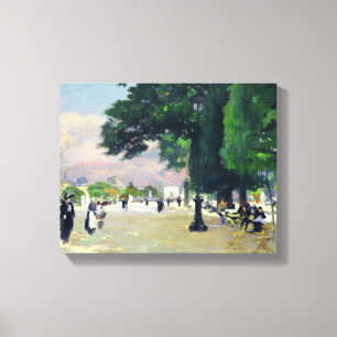 Lienzo El Tuileries