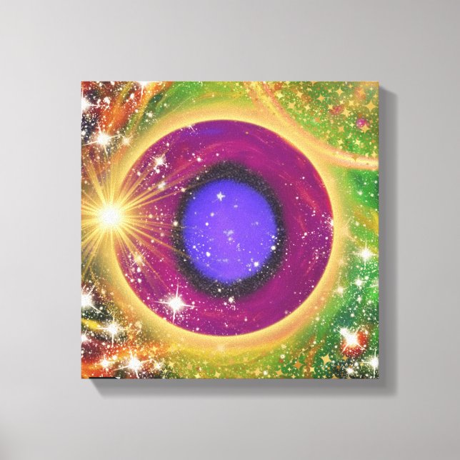 Lienzo El Universo (Anverso)