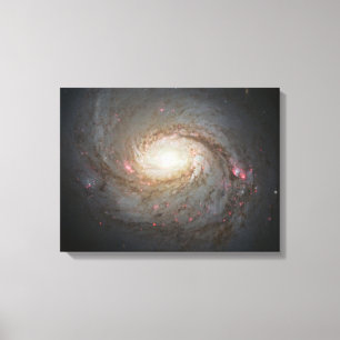 Lienzo El universo del espacio de la galaxia espiral