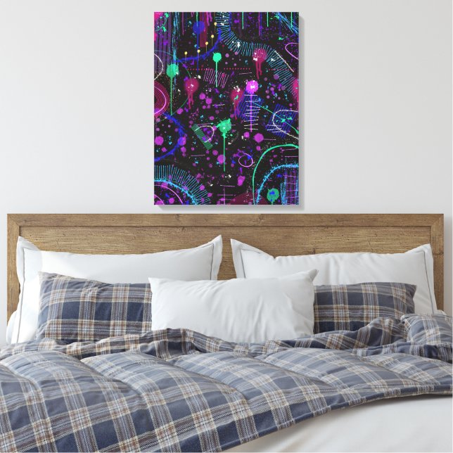 Lienzo El Universo es Amplio (Insitu(Dormitorio))