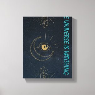 Lienzo El Universo Está Observando – Diseño Místico