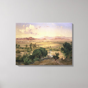 Lienzo El valle de México del Ridge bajo de Tacubay